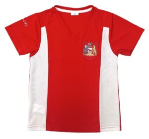 CAMISETA  ROJA CAMBRIDGE
