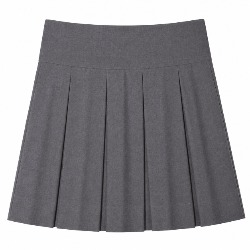 FALDA GRIS SAN VIATOR